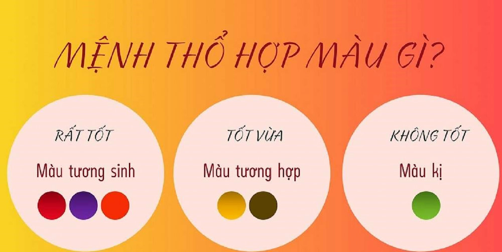 Màu sắc phù hợp với nam sinh năm 2007