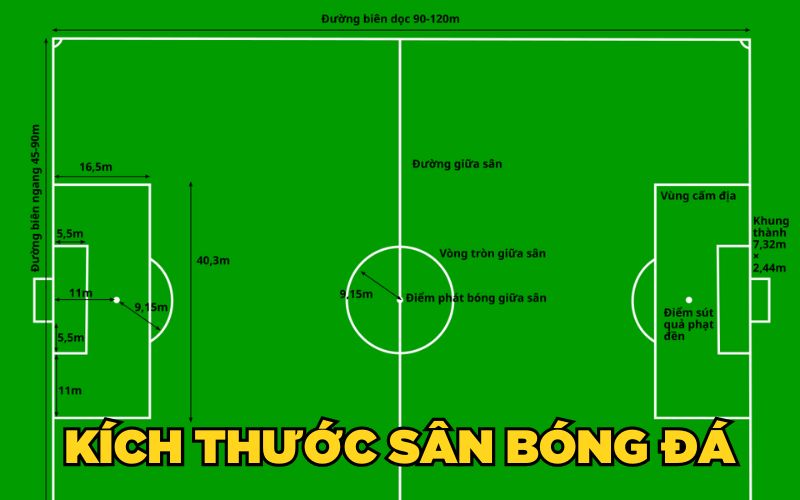 Football Pitch Là Gì? Các Tiêu Chuẩn Ở Football Pitch