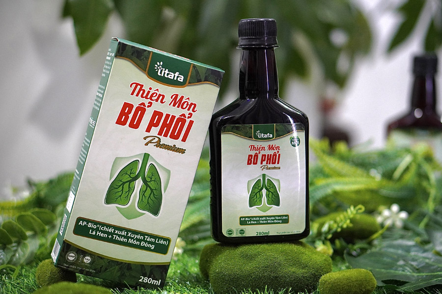 Siro ho cao cấp Andrographis paniculata và Asarum