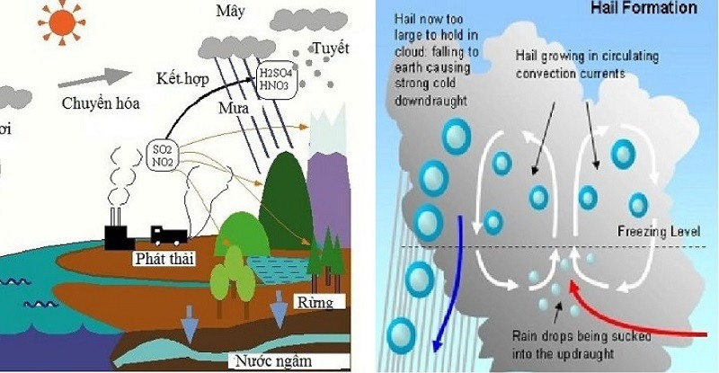 Mưa đá là gì? Nguyên nhân, tác hại và cách ứng phó mưa đá