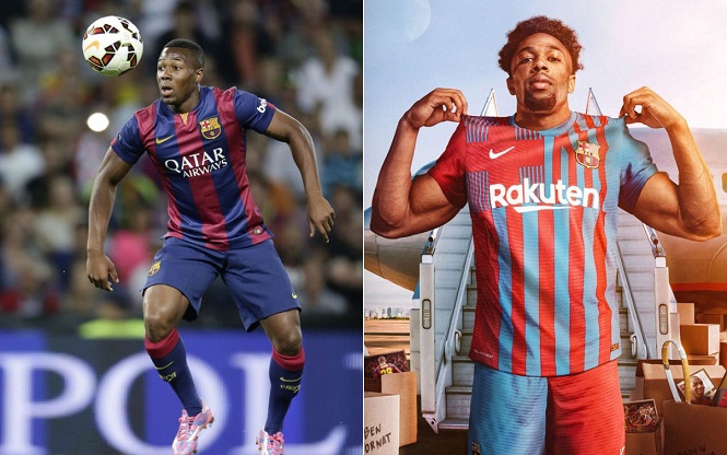 Hình ảnh Adama Traore “lột xác” kinh ngạc ở Barca