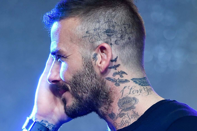 Ý nghĩa đằng sau các hình xăm của David Beckham | ELLE Man Việt Nam