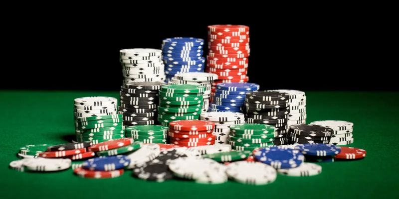 Các loại chip Poker phân biệt theo màu sắc