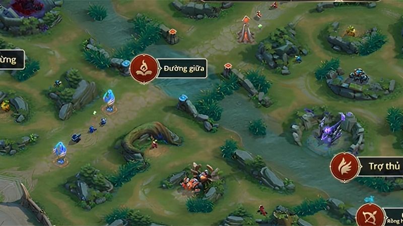 Mid trong Liên Quân là gì? Các tướng đi Mid mạnh nhất Liên Quân 2024