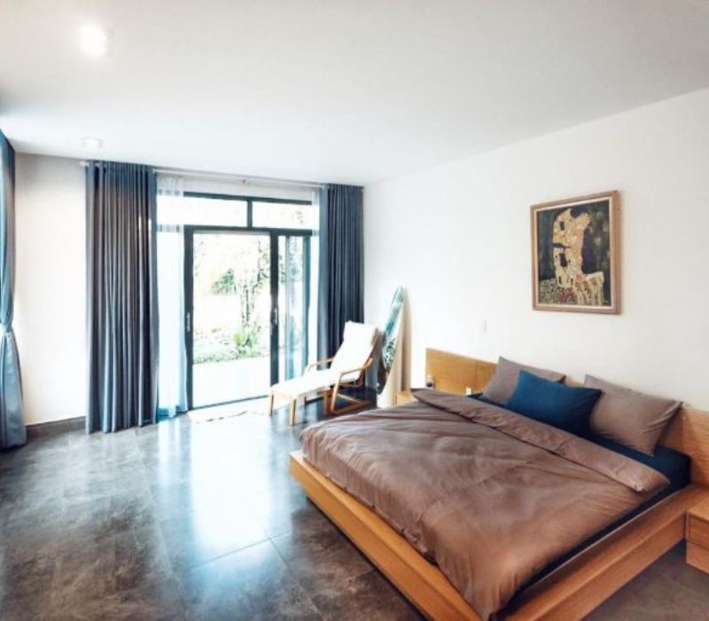 Phòng ngủ tại Đồi Sứ Villa
